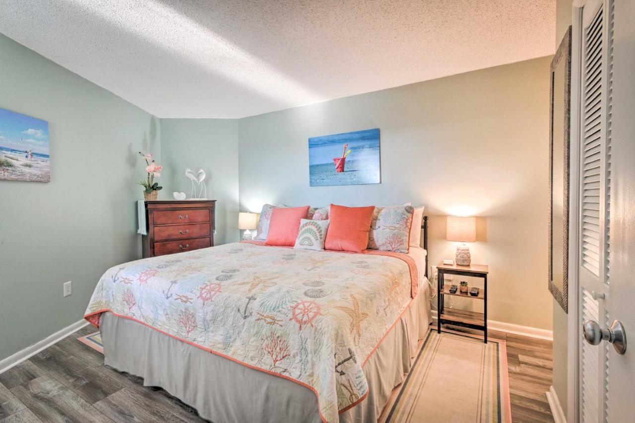 Oceanfront Oasis With Deck And Resort Beach Access! Myrtle Beach Bagian luar foto